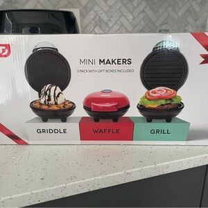 Ash Mini Makers Set - Red, Black, Green